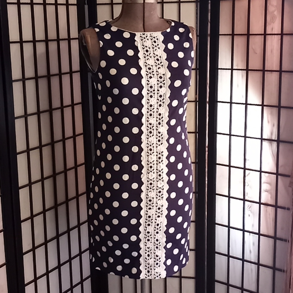 New BLU and white color 👗